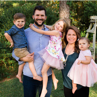 Chiropractor Covington LA Jason O'Rear and Family